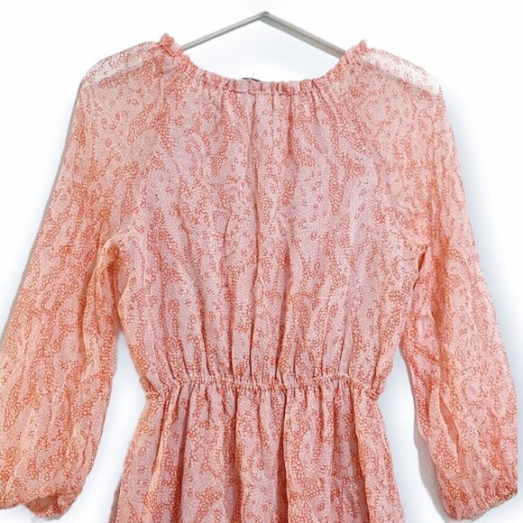 Diane Von Furstenberg Parry Printed Silk Blouson Dress, Size 4 - Picture 8 of 16